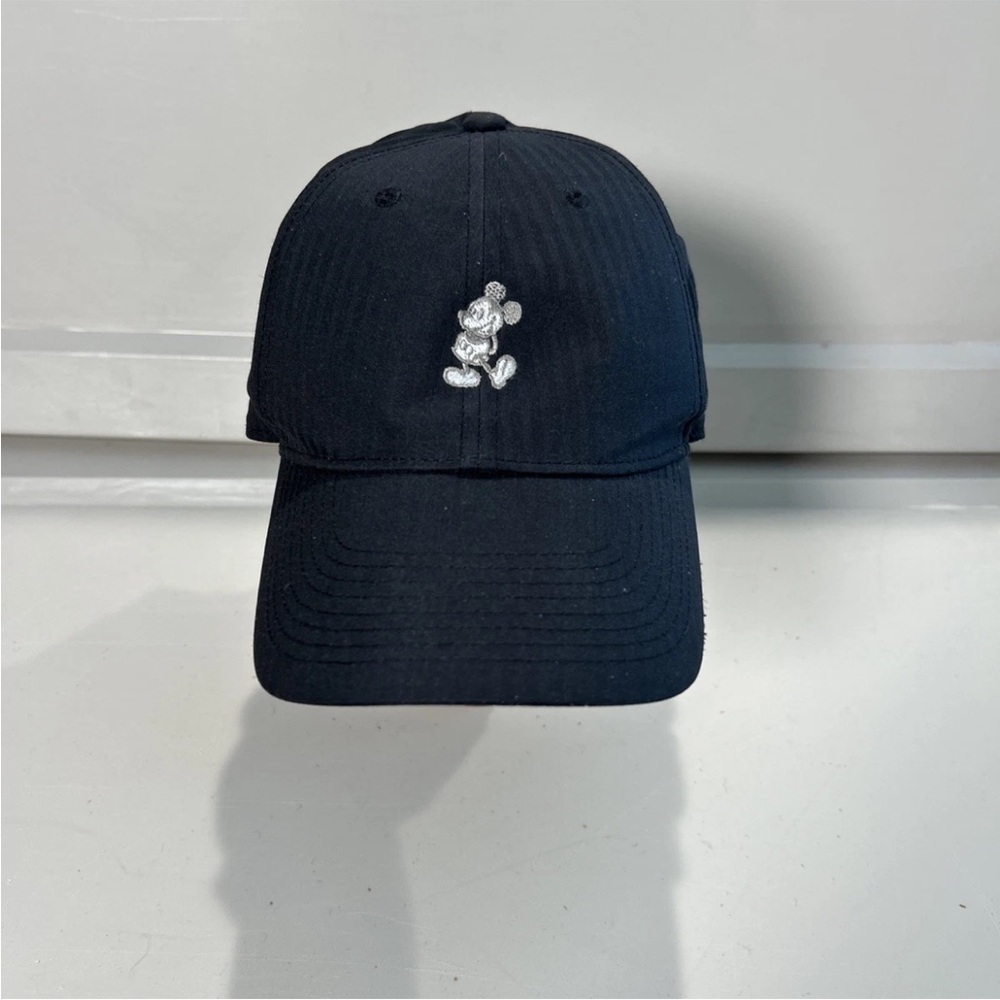 Nike X Disney Parks Mickey Mouse Nike Legacy91 Golf Dri Fit Black Hat Cap OSFM